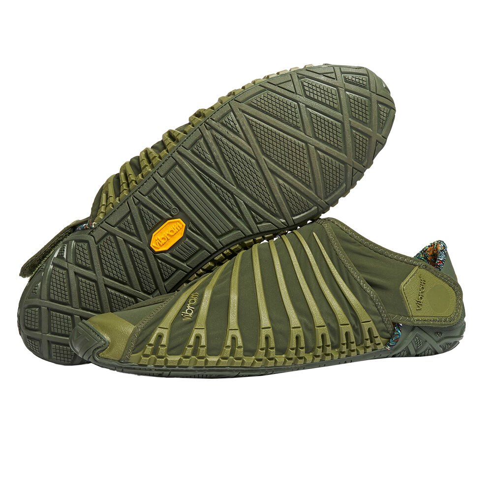 Vibram Furoshiki Dames Laag - Schoenen Olijfgroen - 927630XSC